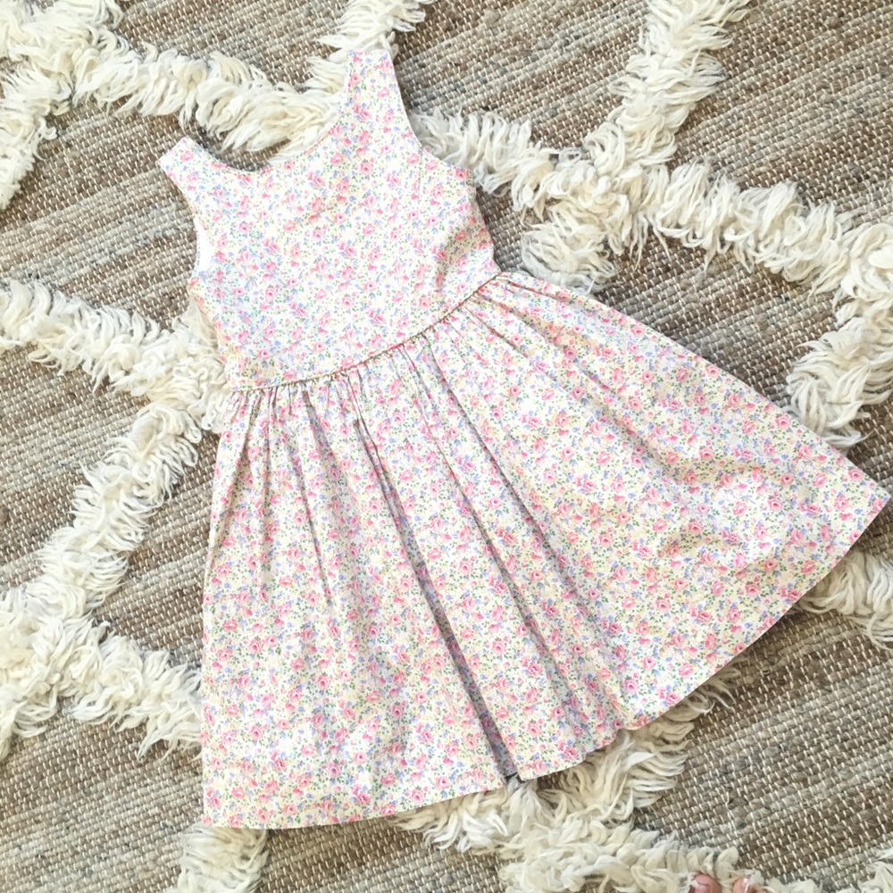 Gorgeous Ralph Lauren floral dress 6X